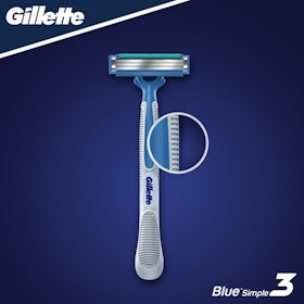 P&G Gillette Blue Simple3 1