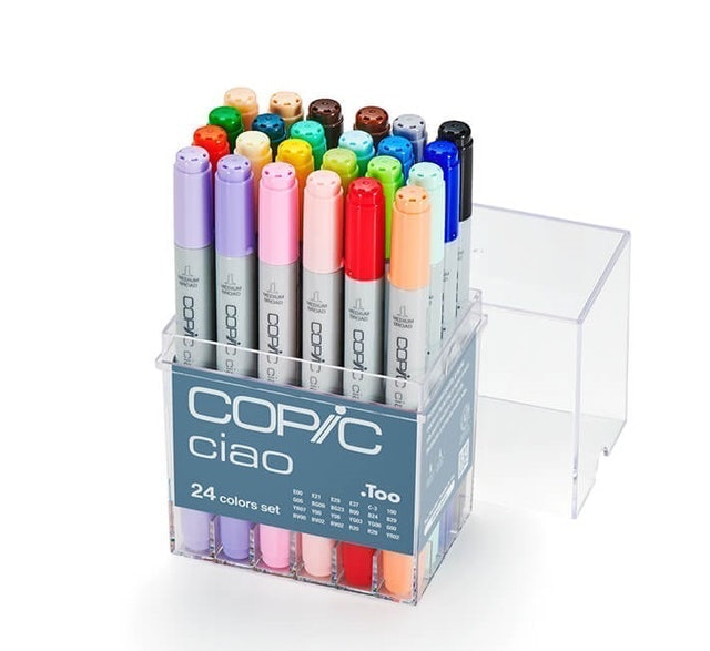 Too Marker Products Inc. COPIC Ciao 24 Colors Set  1