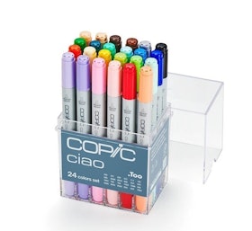 Too Marker Products Inc. COPIC Ciao 24 Colors Set 1