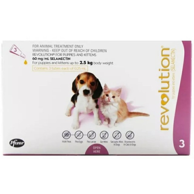 Zoetis Revolution for Puppies and Kitten 1