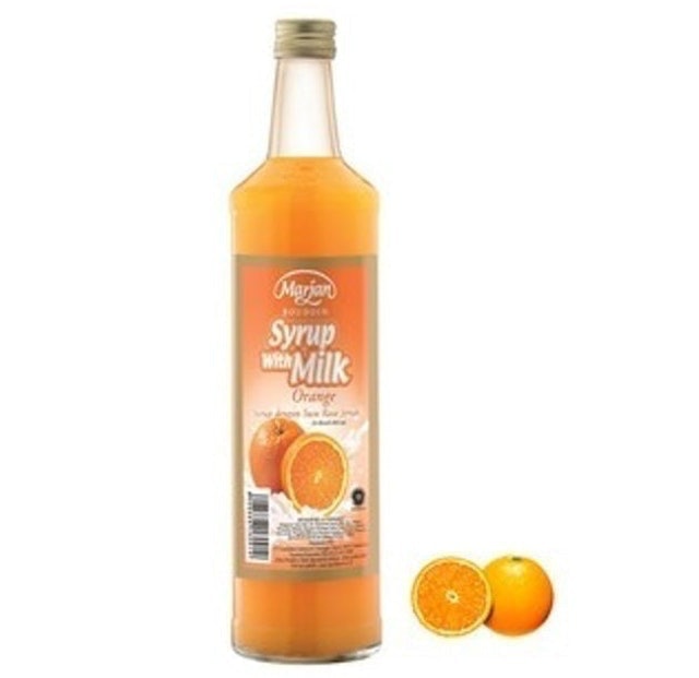 Lasallefood Indonesia Marjan Boudoin Syrup with Milk Orange 1