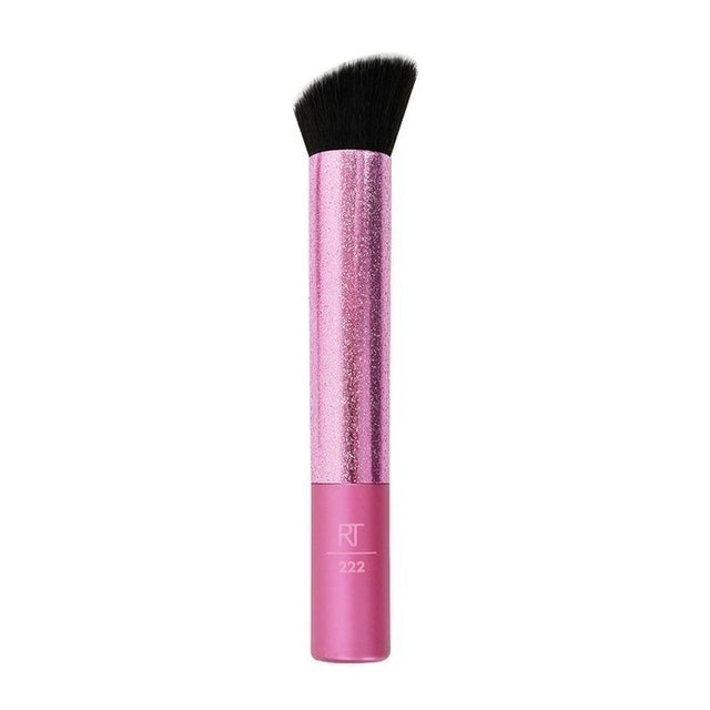 Real Techniques Pretty Pink Angled Foundation Brush 1
