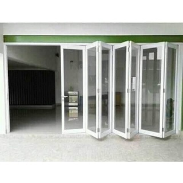 Pintu Lipat Aluminium Kaca 1