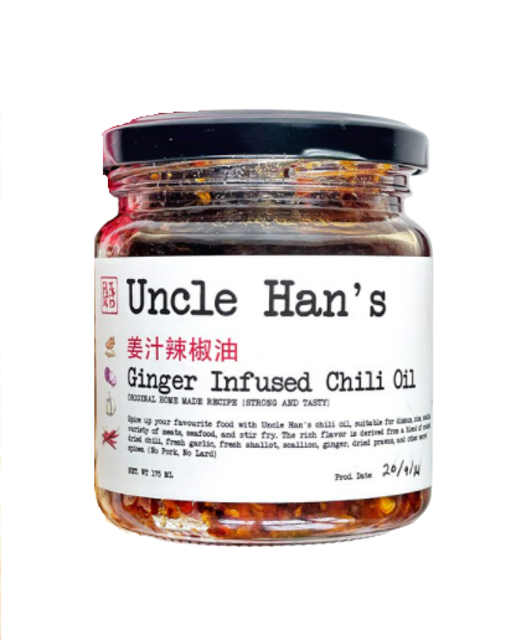 Uncle Han's Ginger Infused Chili Oil 1