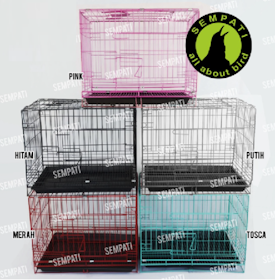 Kandang Anjing Besi (60x50x42) 1