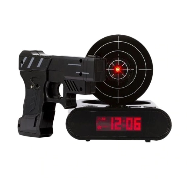 Gun Alarm Clock 1