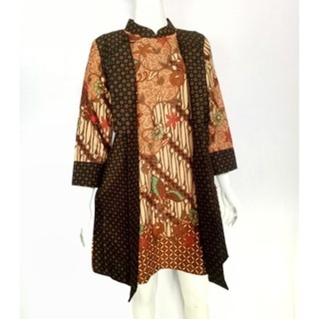 Naufa Kencana Tunik Batik Big Size 1