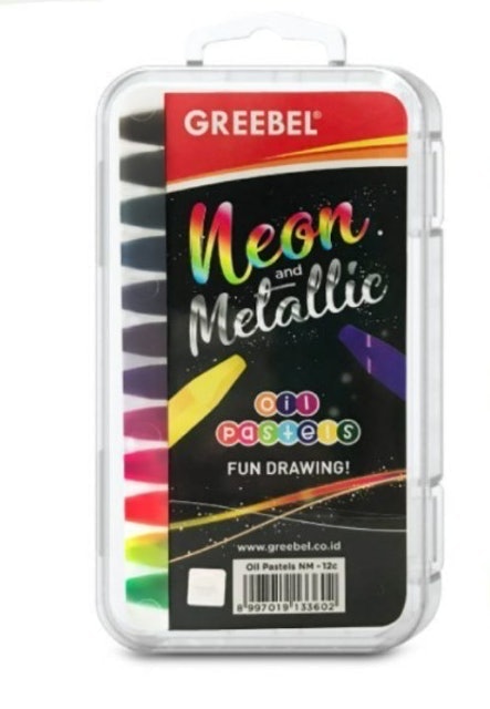 Greebel Crayon Neon Metallic  1