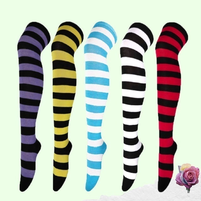 Over Knee Socks Motif Belang 1