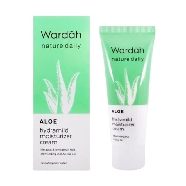 Wardah Aloe Hydramild Moisturizer Cream 1