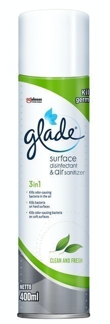 SC Johnson & Son Glade 3 in 1 Surface Disinfectant & Air Sanitizer 1