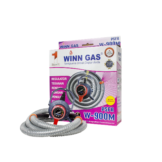 Winn Gas  Gas Regulator Double Lock + Selang 1
