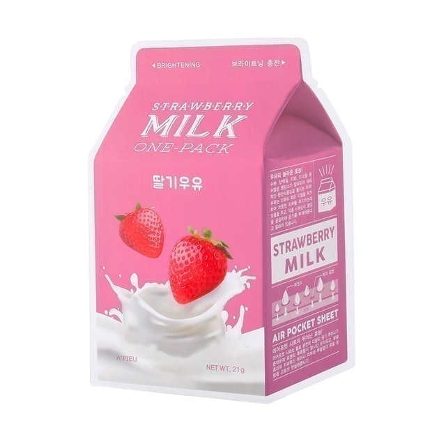 A'pieu Strawberry Milk One Pack Sheet Mask 1