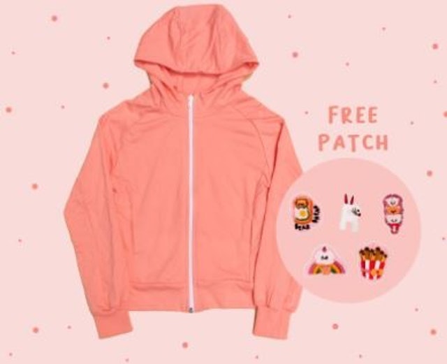 Igluu  Plain Jacket - Salmon 1