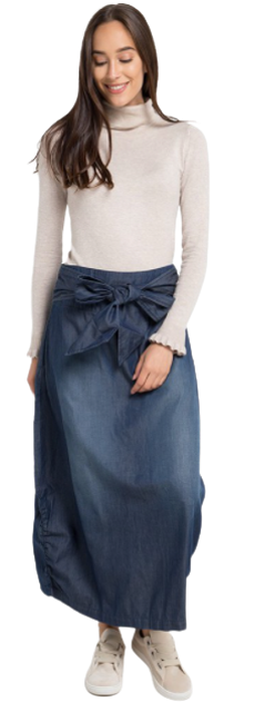 Indigoclusters Miyoshi Jeans Denim Long Skirt 1