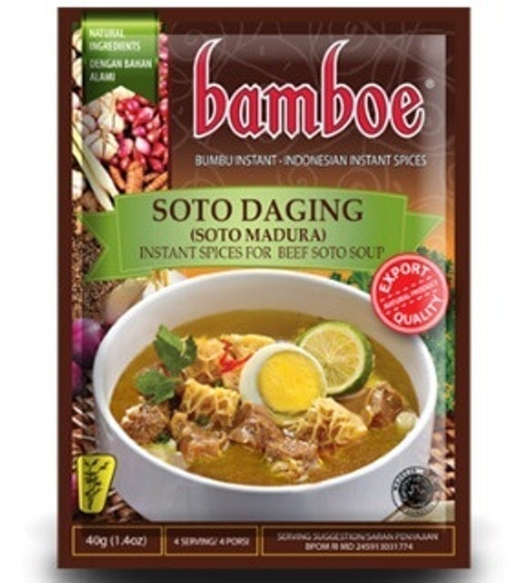 Bamboe  Soto Daging (Soto Madura) 1
