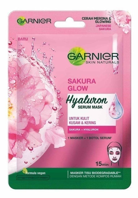 Garnier Serum Mask Hydra Bomb Sakura Glow 1