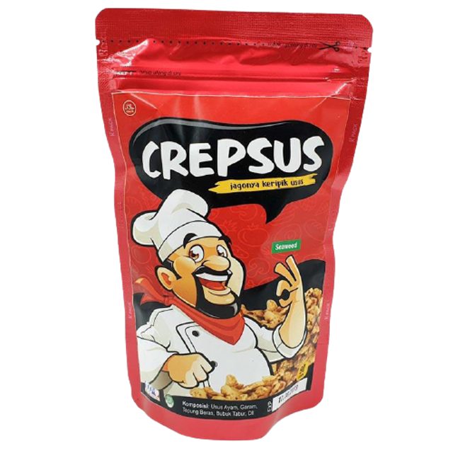 Crepsus  Snack Keripik Usus Ayam 1