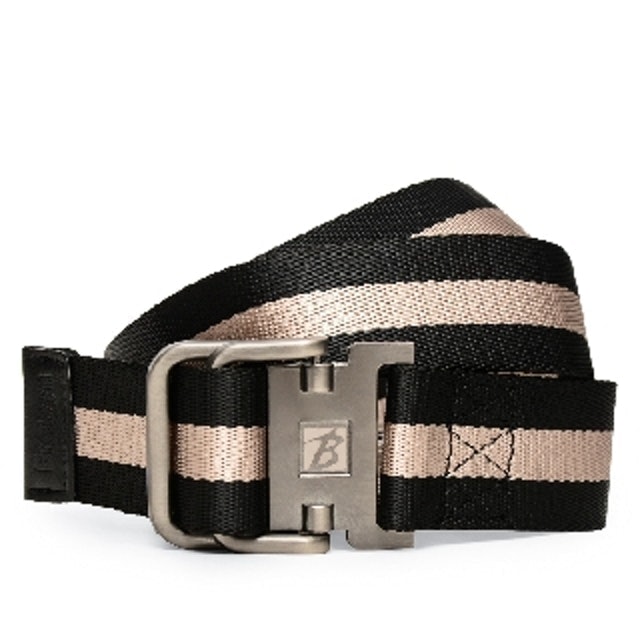 Brewyn Jackson Double Metal Buckle Canvas Belt 1
