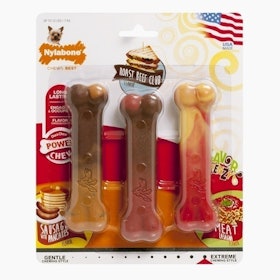 Nylabone Flavor Frenzy Power Chew Triple Pack 1