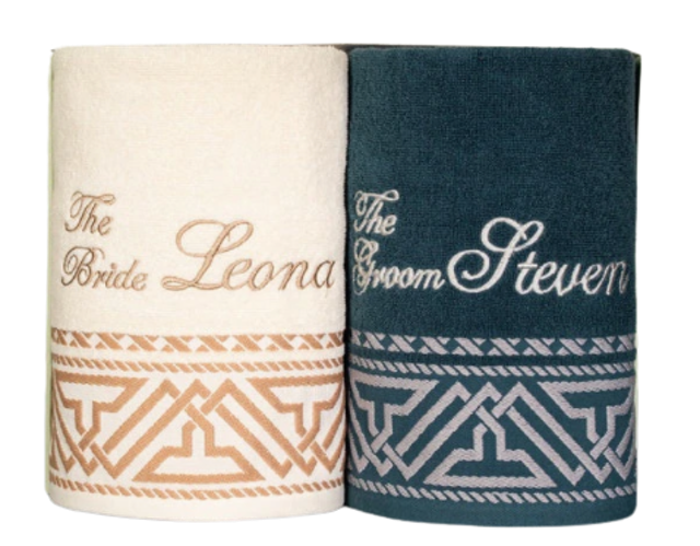Howel and Co Couple Towel - Ezra 1