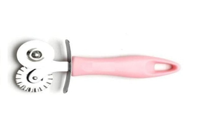 Pink Stainless Steel Pizza and Pie Cutter 1