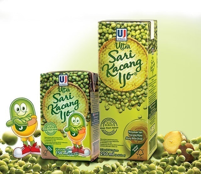 Ultra Jaya Milk Industry Ultra Sari Kacang Ijo 1