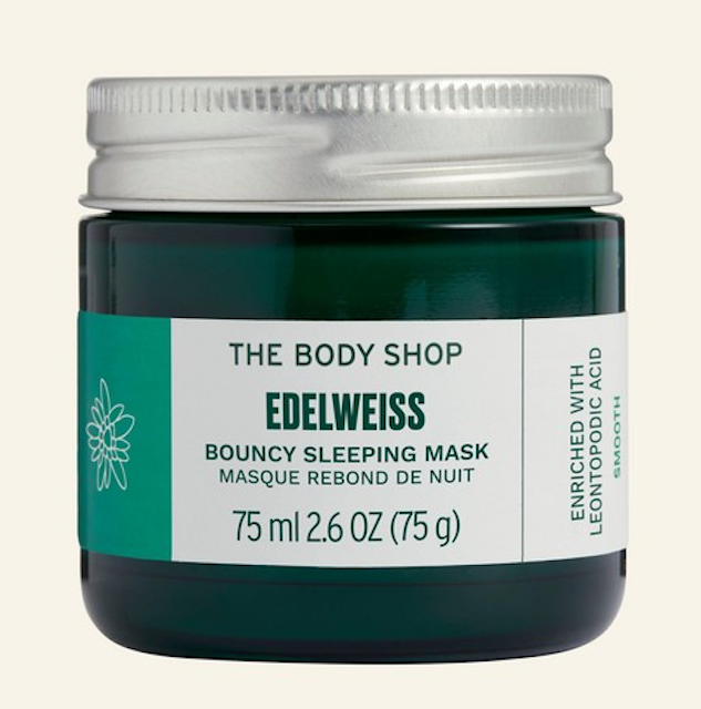 The Body Shop Edelweiss Bouncy Sleeping Mask 1