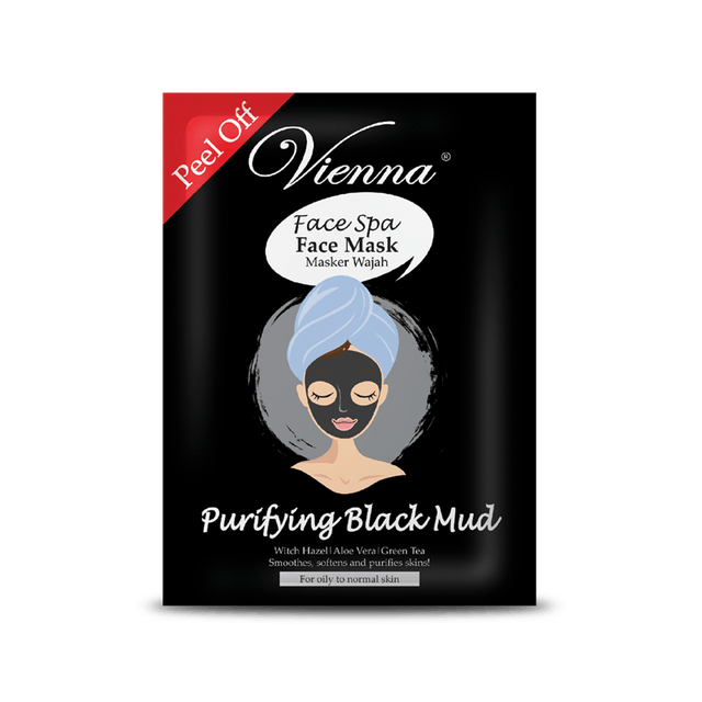 Cakra Daya Makmur Vienna Peel Off Mask Purifying Black Mud 1