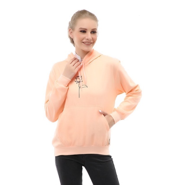 Hamlin Hardwin Sweater Hoodie Rose - Peach 1