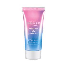 ROHTO Skin Aqua UV Tone Up Essence Lavender 1