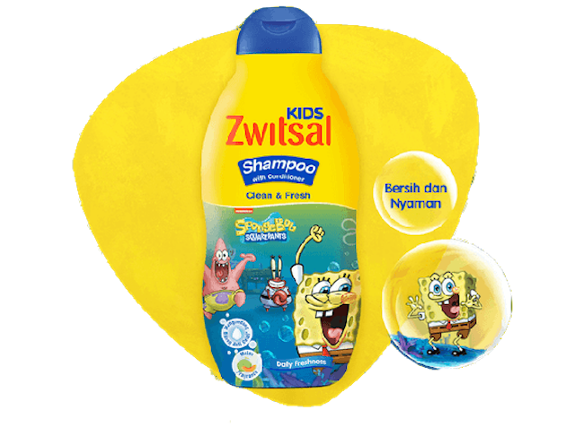 Unilever Zwitsal Kids Shampo Clean & Fresh 1