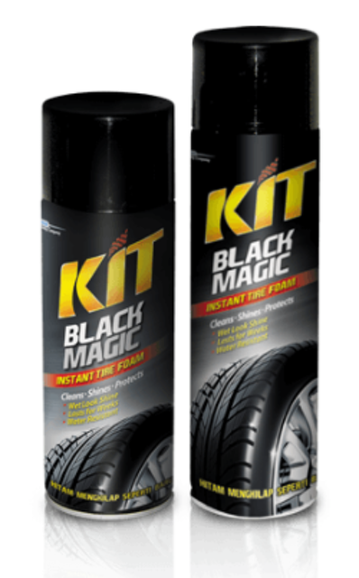SC Johnson And Son Kit Black Magic Tire Foam 1