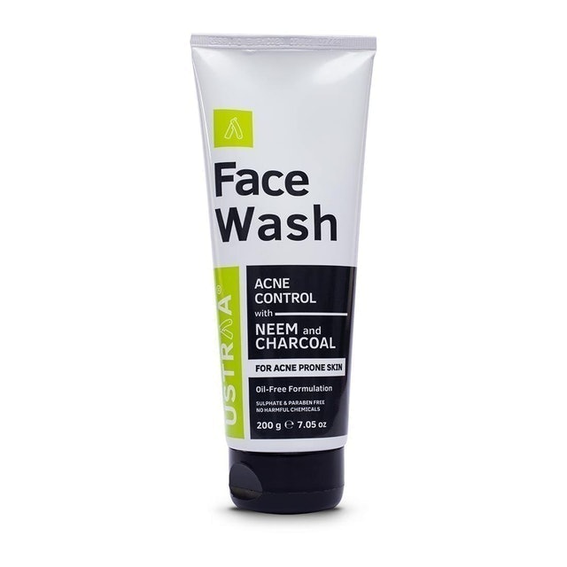 Ustraa Face Wash Acne Control - With Neem & Charcoal 1