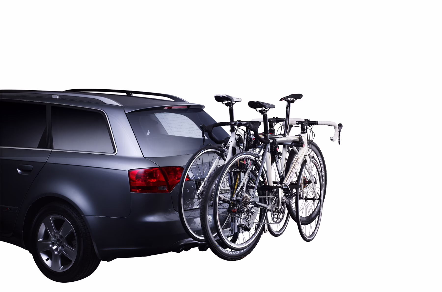 Thule HangOn 3-Bike Hanging Towbar Bike Rack Tiltable Aluminium 1