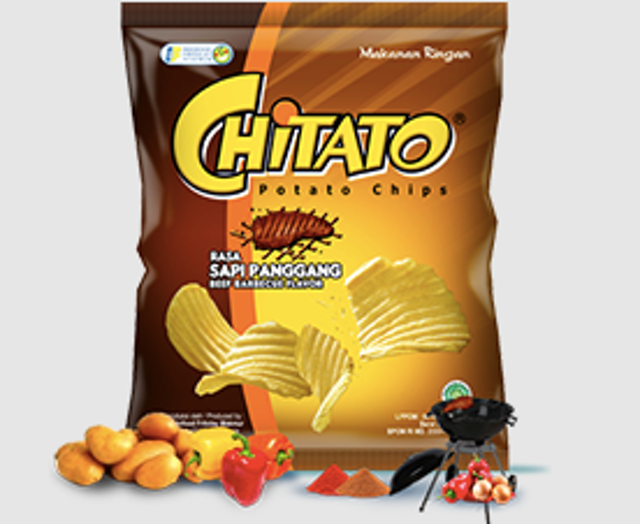 Indofood  Chitato Potato Chips Rasa Sapi Panggang 1