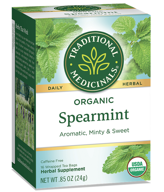 Traditional Medicinals Organic Spearmint Tea 1