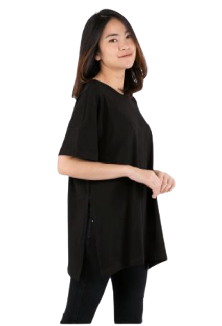 Zalmore  Ladies Oversize with Slit 1