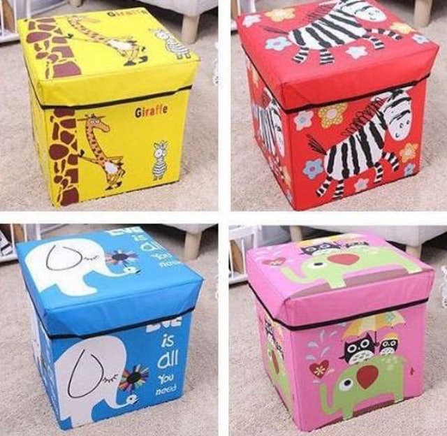Stool Storage Box Animal 1