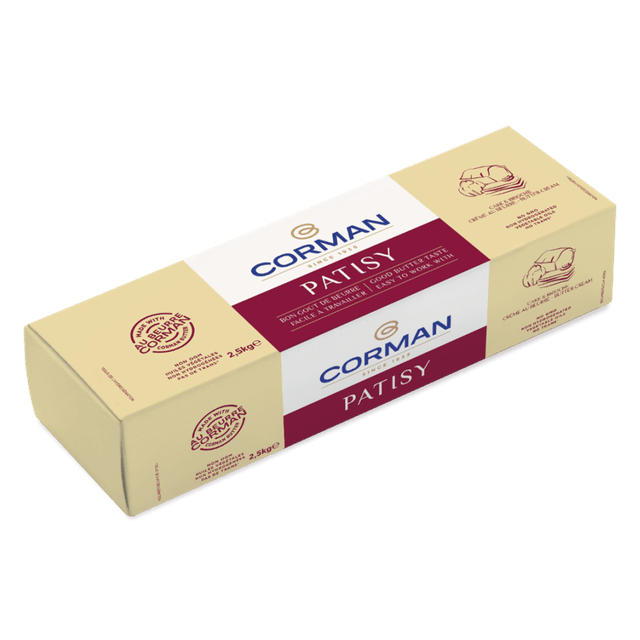 Corman Patisy 78 % fat - Block - Vegetable and Butterfat Blend 1