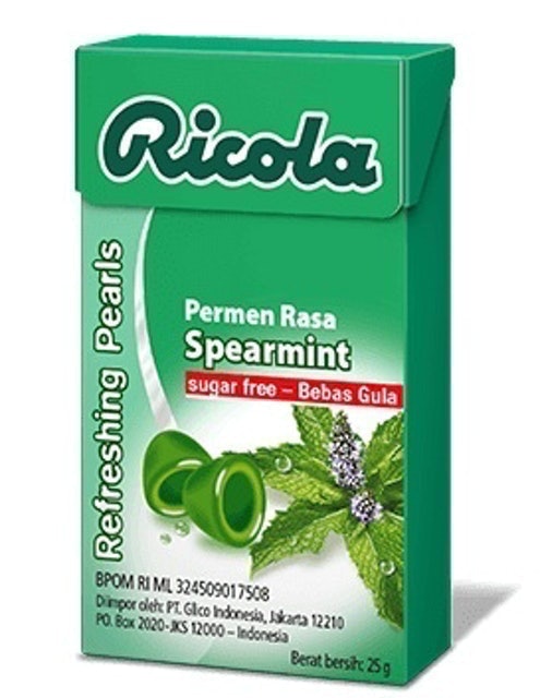 Ricola Refreshing Pearls Spearmint 1