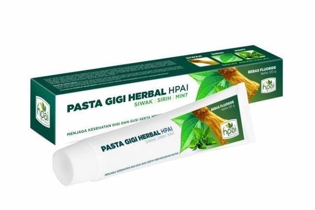HPAI Pasta Gigi Herbal Siwak-Sirih-Mint 1