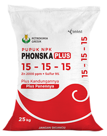 Petrokimia Gresik Pupuk NPK Phonska Plus 15-15-15 1