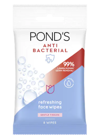 Pond’s Antibacterial Refreshing Face Wipes 1
