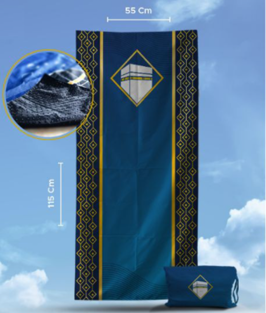 Raff Moslem Sajadah Traveler Anti Selip 1