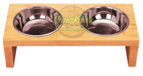 Saung Kayu Wood Pet Dining Table 1