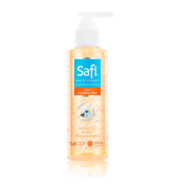 Safi  White Expert Oil Control & Anti Acne 2-in-1 Cleanser and Toner 1