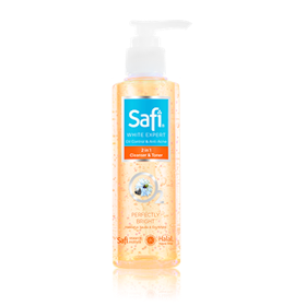 Safi White Expert Oil Control & Anti Acne 2-in-1 Cleanser and Toner 1