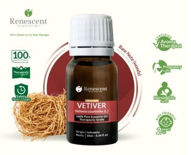 Renescent Premium Vetiver Essential Oil 1