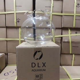 DLX Aquarium Shella Stoples Akuarium Bulat 1